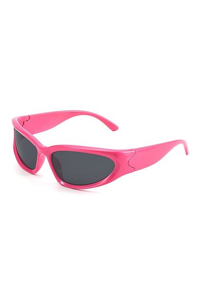 Goldmine Premium Y2k Sunglasses Fuchsia - Black