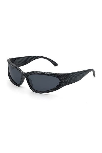 Goldmine Premium Y2k Sunglasses Checkered - Black