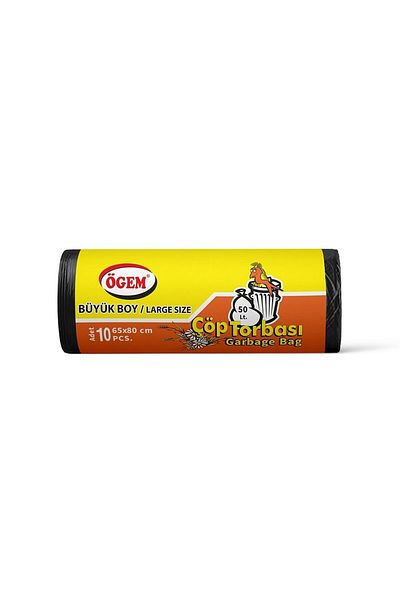 ÖGEM PLASTİK Ögem Garbage Bag Large Size 5 Pieces