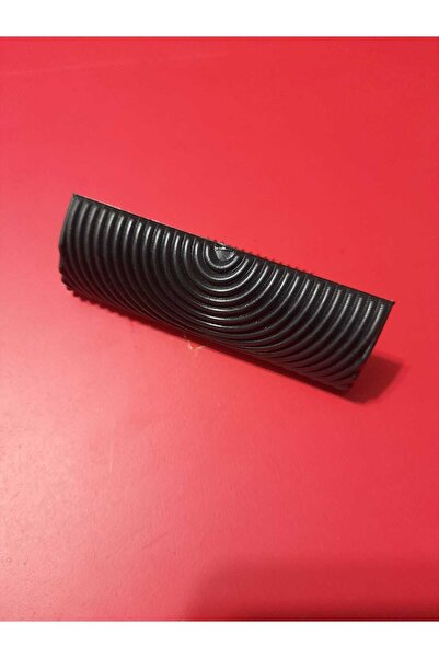 gebzeli Pieptene cu textura granulată din lemn Aparat de blocare Negru 9,5 cm