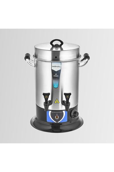 MİDİNOKS Md.r15 250 Bardak Standart Elektrikli Çay Makinesi Semaver 22 Lt