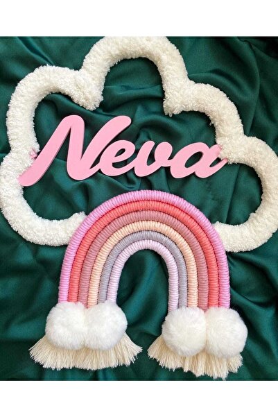 FN Macrame Cloud Baby Door Ornament