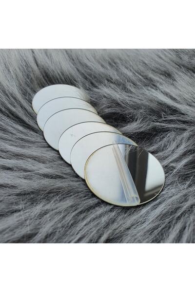 Papyon Designs Dekoratif Daire Yuvarlak Şekli Pleksi Ayna (kendinden Yapışkan...