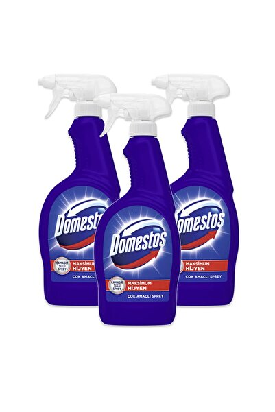 Domestos Çamaşır Suyu Katkılı Çok Amaçlı Hijyenik Sprey 750 Ml X 3 Adet