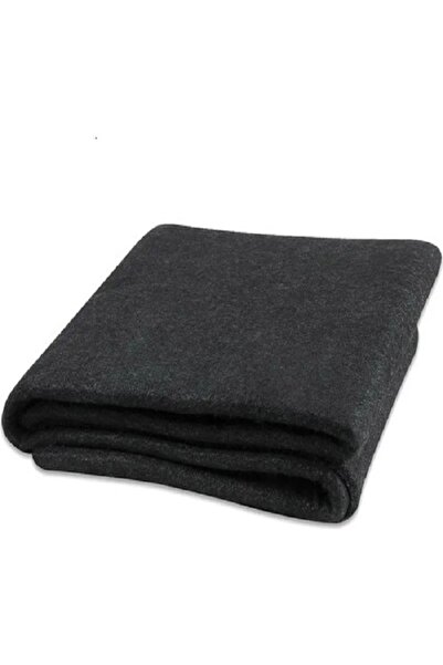Trend Stone Siyah Sentetik Keçe Battaniye Afet Yardım Acil Durum Battaniyesi ...