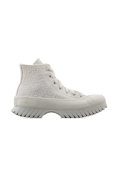 Converse حذاء كاجوال نسائي من Chuck Taylor All Star Lugged 2.0 Desert Camo A00876c باللون الأبيض