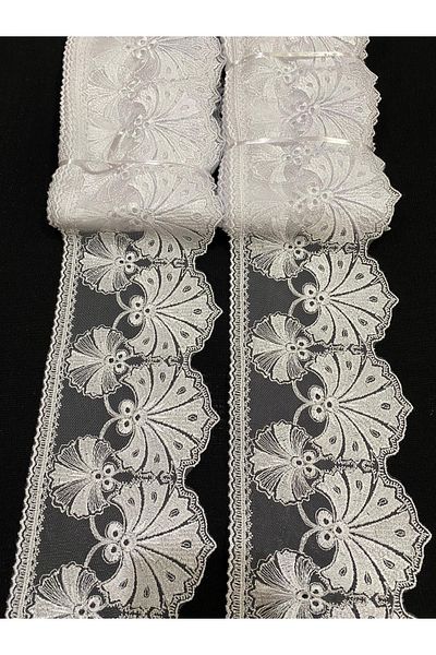 İKİZLER FİSTO Lace Guipure Scallop