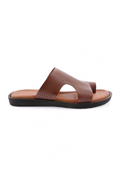 DGN Ανδρικές παντόφλες Laser Printed - Roller Tan 41223244