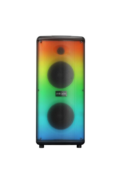 Mikado Md-833kp 7.4v3000mah 30w Bluetooth/usb/tf/fm/led Işıklı Kablolusuz Mikrofonlu Toplantı Anfisi