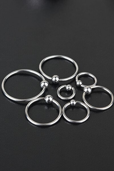 Valhalla Cerrahı Çelik Toplu Tam Halka Tragus Daith Helix Kıkırdak Orbital Pi...