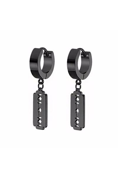 Trenderrs Unisex Hipoalerjenik Gothic Punk Paslanmaz Çelik Küpe