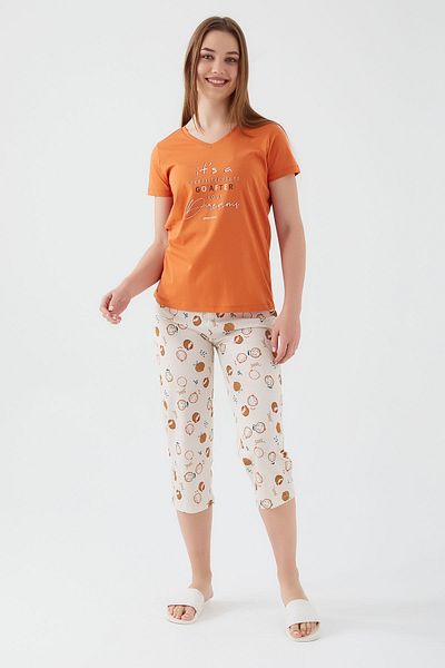 Pierre Cardin After Your Dreams Costum Capri portocaliu pentru femei