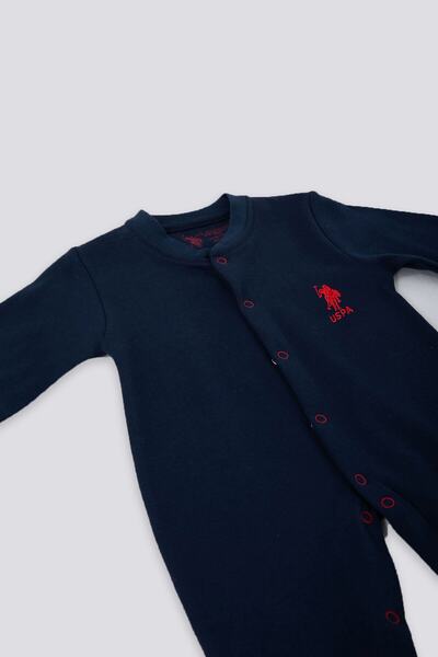 U.S. Polo Assn. قاعدة. بولو أسن سويت بذلة أطفال باللون الكحلي