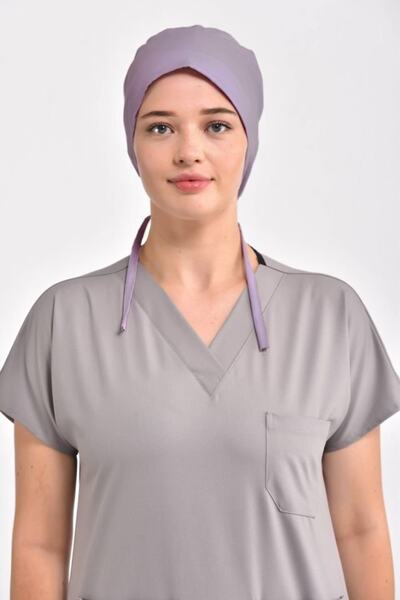 Owlet Medikal Soft Lila Likralı Cerrahi Bone