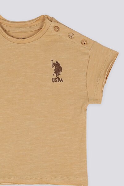 U.S. Polo Assn. U.s. Polo Assn The Elegance Of Khaki Kahve Erkek Bebek Tshirt Pantolon Takım