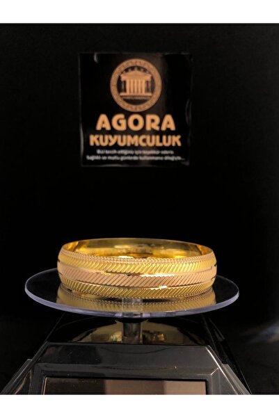 Agora Kıymetli Madenler 22 Ayar 20 gram Yatırımlık Bilezik