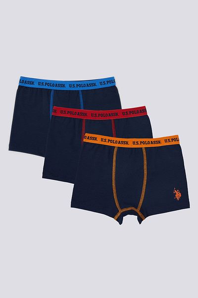U.S. Polo Assn. Тъмносини боксерки за момче