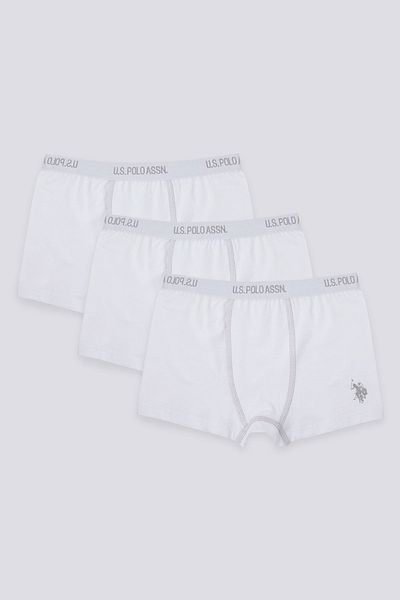 U.S. Polo Assn. Λευκό μπόξερ για αγόρι