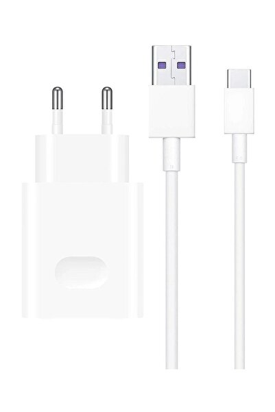 CLEAN-TECH Huawei Uyumlu Orjinal Supercharge Type C Şarj Aleti Cihazı 22.5w Hızlı Süper Şarj