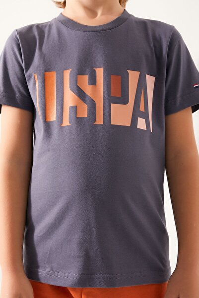 U.S. Polo Assn. Color Transition Anthracite Boy's Bermuda Suit