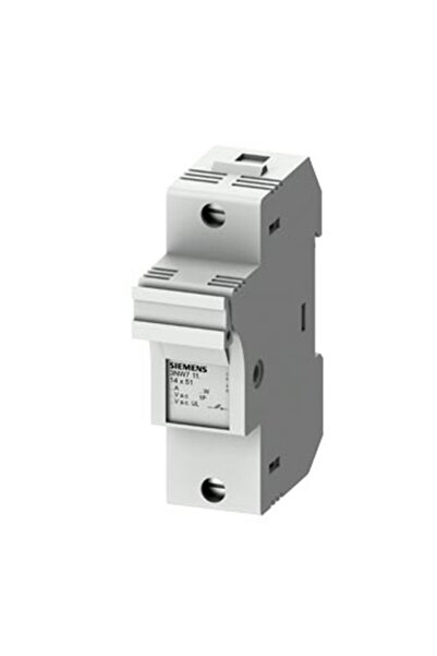 Siemens ,14x51mm 1 Kutup Kartuş Sigorta Yuvası,3nw7111