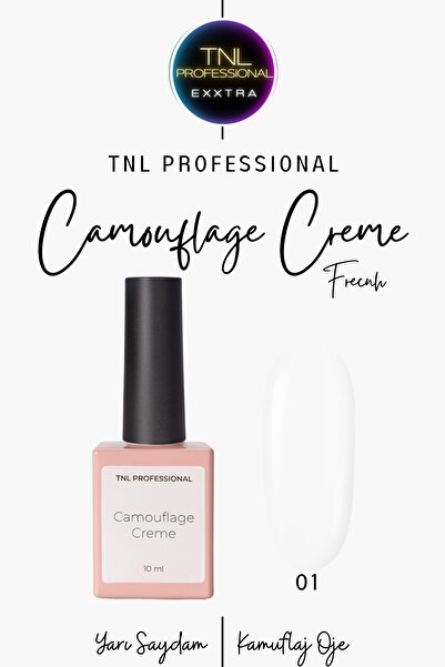 tnl professional Tnl Exxtra Creme Camouflage French Frenç Nude Oje Yarı Sayda...