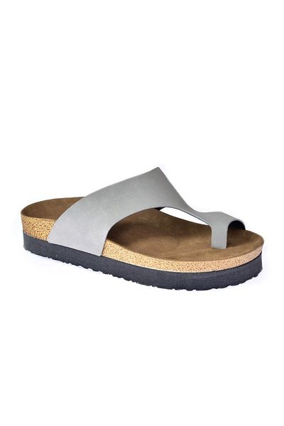 Fox Shoes Gray Women's Slippers D777812002