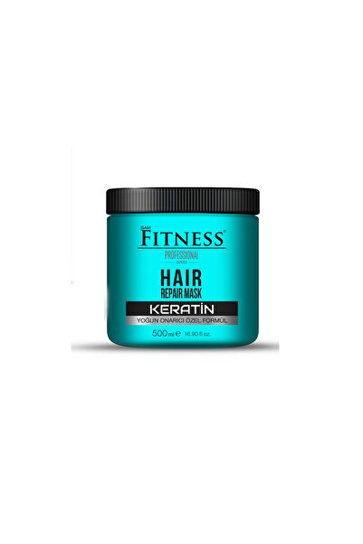 Fitness Professional Brezilya Fönü Keratin Bakımı Saç Düzleştirici & Parabensiz Tuzsuz Şampuan & Onarıcı Keratin Maskesi