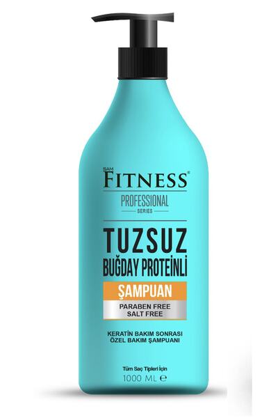 Fitness Professional Tuzsuz Parabensiz Buğday Proteinli Keratin Bakım Brezilya Fönü Sonrası Şampuan 1000 ml 3 Adet
