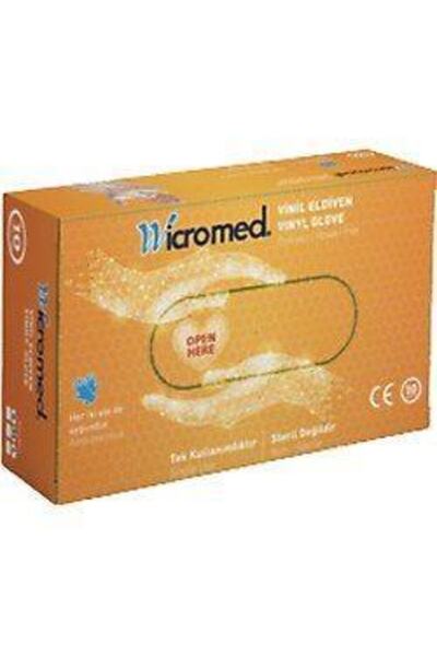 wicromed قفازات لاتكس متوسطة 10 قطع