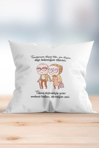 WixelArt Sevgiliye Özel Tansiyonum Düşse Bile Sen Düşme Diye Tutacağım Baskıl...