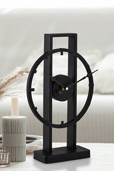 EMORES Dekoratif Metal Masa Saati