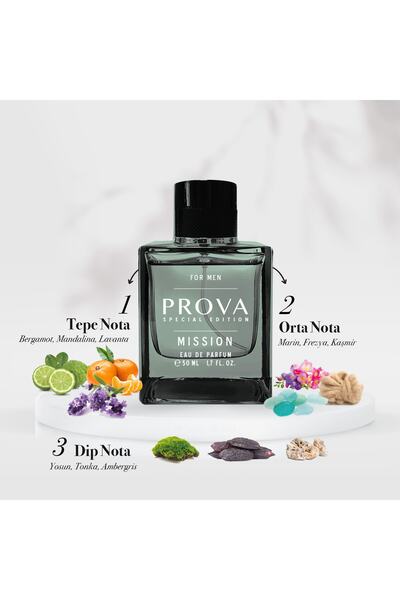prova Special Edition Mission 50 ml Edp Erkek Ve Pallete 50 ml  Edp Kadın Parfüm Seti 2 X 50 ml