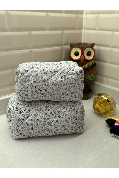 Simfa Кольорова косметичка з квітковим візерунком / органайзер (маленький роз...