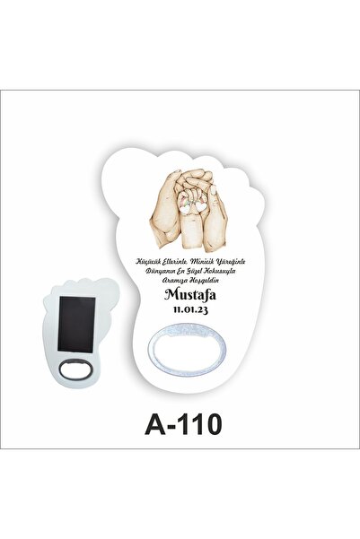 Foot Magnet Opener - 30 Pcs - Circumcision, Engagement, Promise, Wedding Gift - Different Model Option