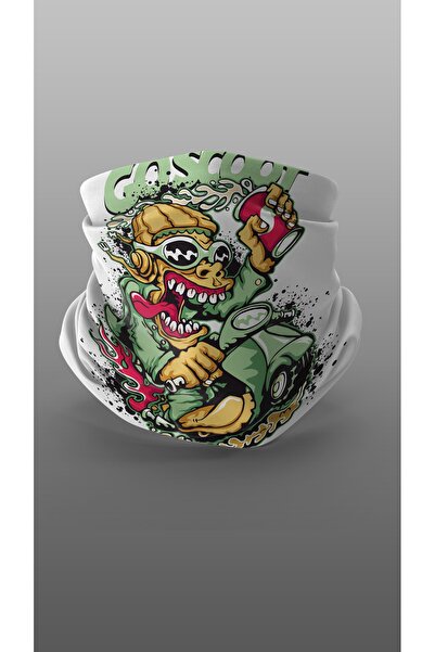 Yeles Cascoot Biker Buff Mask في الهواء الطلق طوق الرقبة باندانا للجنسين