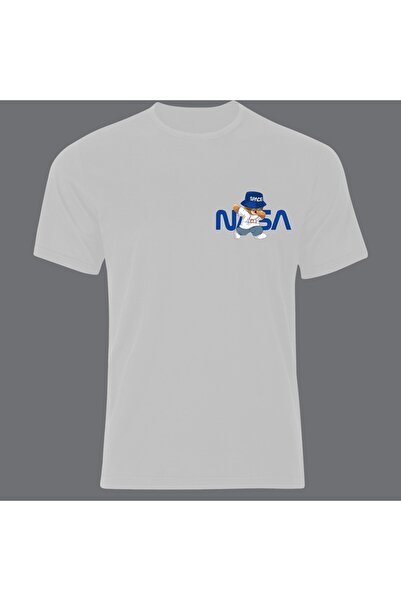 fame-stoned Nasa Милий ведмедик з принтом, унісекс футболка з особливим дизайном