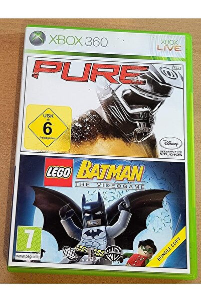 CAPCOM Xbox 360 Pure ve Lego Batman The Videogame Kutulu 2 Oyun Birden