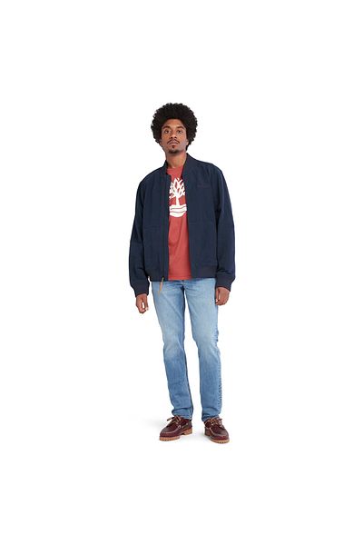 Timberland Tree Logo Short Sleeve Erkek Kırmızı Tshirt Tb0a2c2rdh91