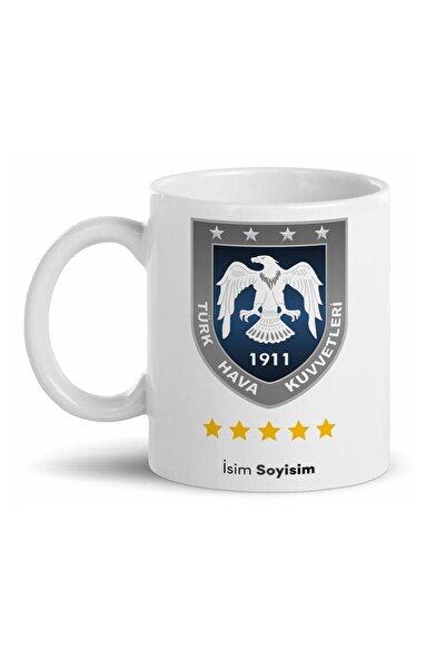 Morinna Kupa Bardak Hava Kuvvetleri Logo Baskılı Isimli