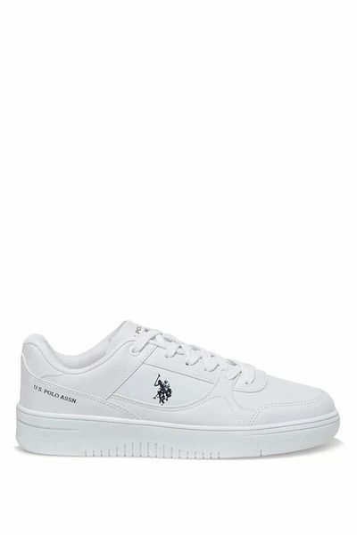 U.S. Polo Assn. يو اس بولو اسنحذاء لي للرجال - أبيض