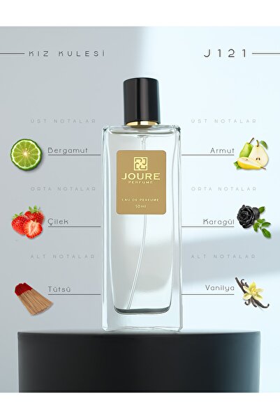 JOURE PERFUME Joure J121 - Tatlı Meyveli Karamel Vanilya Kokulu 50ml Kalıcı E...