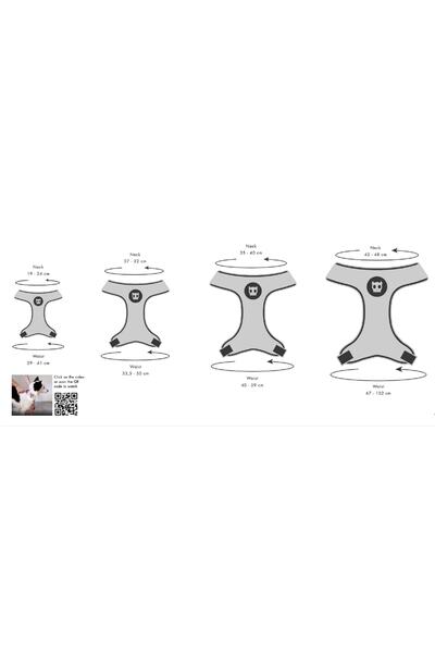 Zee.Dog Blast Ayarlanabilir Air Mesh Göğüs Tasması