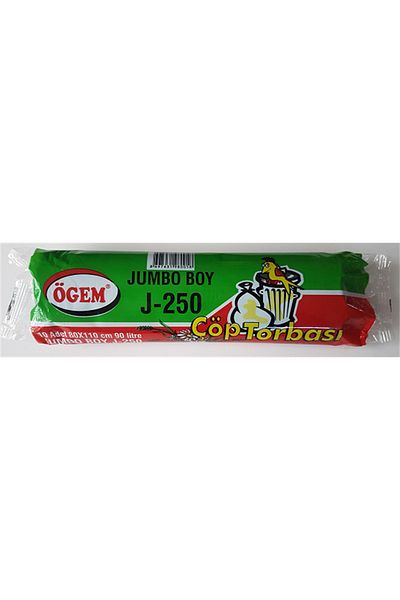 ÖGEM PLASTİK Ögem Garbage Bag Heavy Duty J-250 5 Pieces