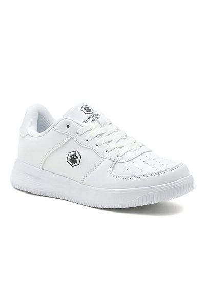 lumberjack Pantofi sport ortopedici albi pentru femei - Finster