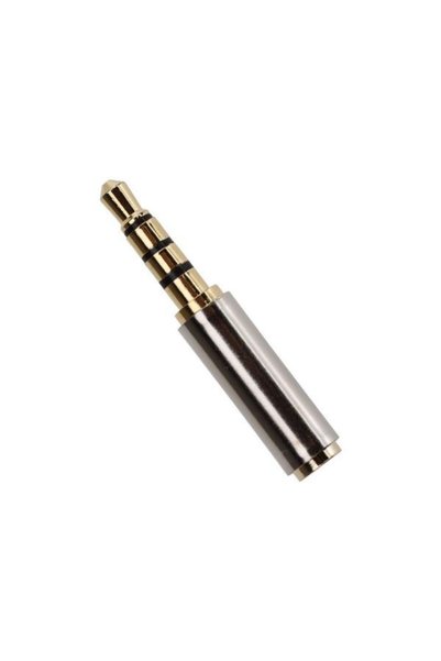 KEEPRO Metal 3.5mm Male To 2.5mm Female Socket Connector Converter