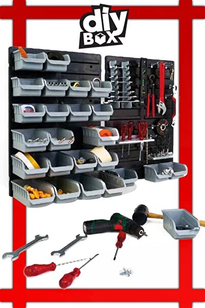 DiyBox Duvar Panel Seti 43 Parça Arizona Set Avadanlık
