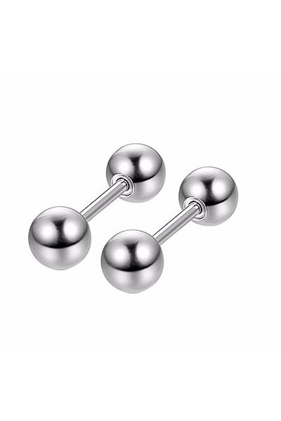Trenderrs Unisex Hypoallergenic Gothic Punk Stainless Steel Earrings