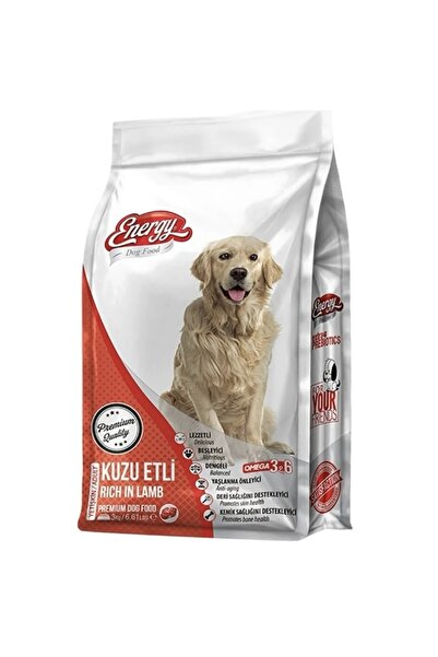 Energy Kuzu Etli Yetişkin Köpek Maması 3 Kg