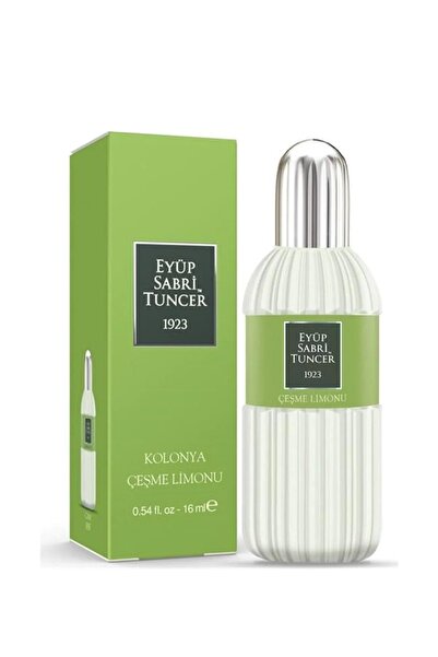 Eyüp Sabri Tuncer Çeşme Limonu Cam Şişe Sprey Kolonya 16ml (12 Li Paket)